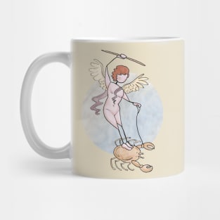 Eros and the Crab Mug